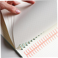 Ensemble d'anneaux de reliure en plastique à 30 trous pour reliure de cahier à feuilles mobiles Scrapbooking Organisation de documents Boîte à spirale amovible
