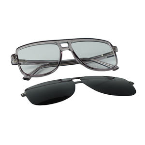 2024 Oval Magnetic SlimTemple Venta caliente <span class=keywords><strong>Lentes</strong></span> <span class=keywords><strong>Clip</strong></span> en gafas de sol con <span class=keywords><strong>Clip</strong></span> para Unisex Mujeres Hombres - Product Image 5