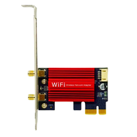 Adaptateur Réseau Sans Fil en Gros pour Usine, Dongle WiFi USB3.0 Intégré PCI-E Certifié FCC pour Ordinateur Portable Windows 10/11
