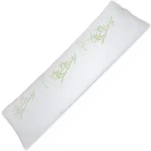 Wholesale 100%Bamboo Fiber Outer Fabric Removable Zipper Body Pillow