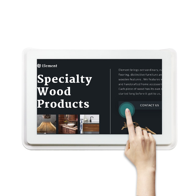 10 Inch Android 8.1 Tablet with LED Wall Mount New Ethernet Network and 2GB Memory for Home or Office Use