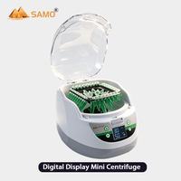 Centrifuge Mini Layar Digital PY-MC-10Plus 3000-8000rpm 3330xg Centrifuge Laboratorium untuk Tabung 4x8-Strip & Tabung Mikro 2.0ml