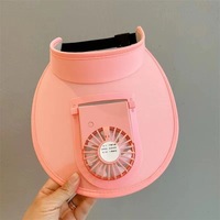 Chapeau pare-soleil avec ventilateur pour femme Réglage à trois vitesses et grande surface Randonnée Protection solaire Chapeau pare-soleil