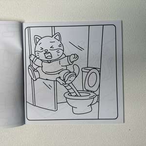 Livre de coloriage personnalisé sur les scènes de <span class=keywords><strong>crime</strong></span>, design audacieux, couverture souple, livre de coloriage personnalisé pour les fans de mystère, les amateurs d'art, cadeau - Product Image 5