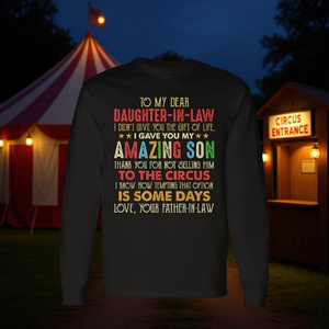 Camiseta de manga larga para mi querida nuera, Amazing Son Circus - Product Image 3