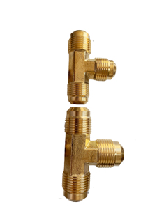 Khớp nối ống đồng thau không chì, kiểu nối chữ T, mài phẳng, kích thước 1/8, <span class=keywords><strong>3</strong></span>/16, 1/4 inch, giá tốt - Product Image 5