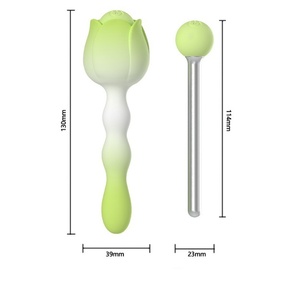 Vibratore Femminile di Alta Qualità Due-in-Uno per Capezzoli e Clitoride, Giocattolo Intimo per Stimolazione Adulta - Product Image 6