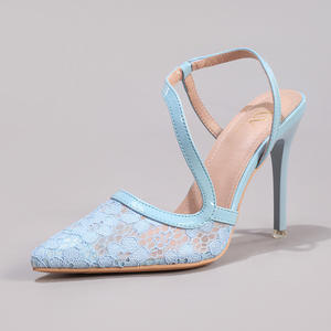 Exquisitos Zapatos de Tacón con Adornos de Perlas para Mujer, Tacón Cuadrado con Detalle de Perlas, Punta Puntiaguda, Zapatos de Noche - Product Image 1