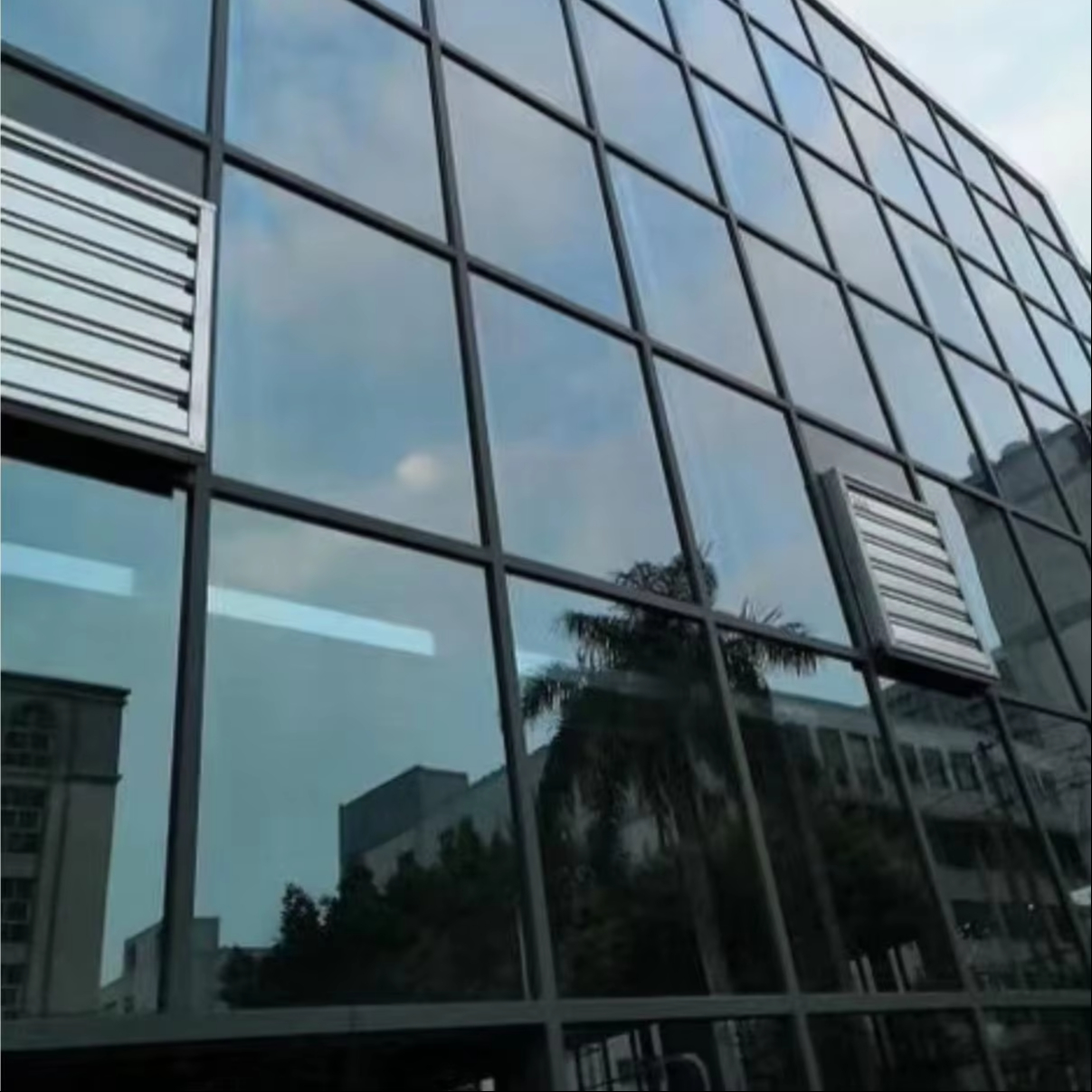 High Quality Customized Low Radiation Insulated Tempered Glass for Modern Curtain Wall for Mall & Villa Use