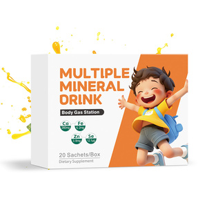 Bebida de Calcio, Hierro, Zinc y Selenio, Bebida Multimineral Natural, Nutrición Orgánica, Suplementos para el Apoyo Inmunológico - Product Image 2