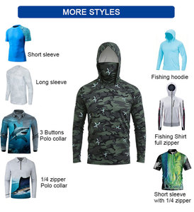 Envío Rápido, Sudadera con Capucha Integrada y Máscara Facial para Mujer y Jóvenes, con Lazos para los Pulgares, Transpirable, Camiseta de Pesca - Product Image 6