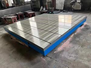 Werktuigmachine Gietijzeren Werkplatform Met T-Sleuven Voor Lasinspectie Werktafel Oppervlakteplaatplatform - Product Image 3