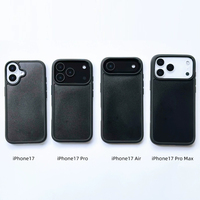 2025 2in1 blanc Sublimation étui de téléphone portable pour iPhone 17 Pro Max 17 3D ruban adhésif étuis personnalisés