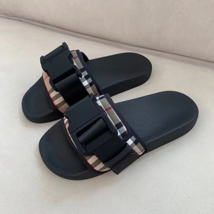 Sandales plates de luxe pour femmes et hommes, en cuir véritable, antidérapantes, légères, respirantes, avec coussin d'air, semelle épaisse, pour la maison - Product Image 2