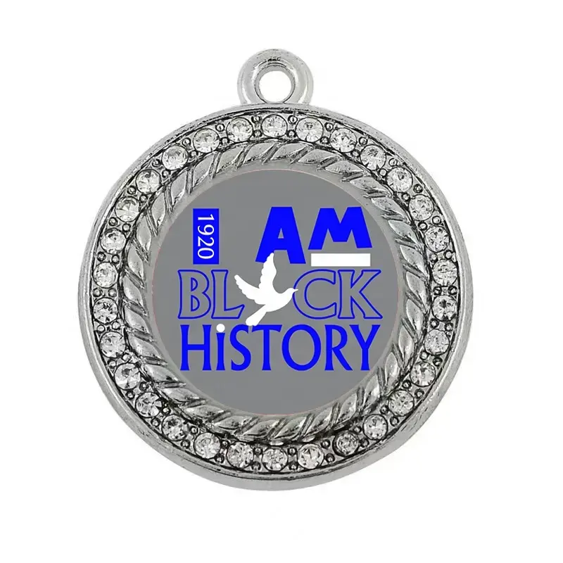Best price Zeta Phi Beta Greek letter custom 1920 Fashion Pendant Necklace Key chain high quality Dangle Pendant