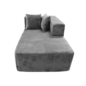 2026 Modern Minimalist Reclining <b>Folding</b> Three-Seater Fabric <b>Sofa</b> Set Vacuum Compressed Villa Living Room Hotel Cheap Sale Leg - Product Image 2