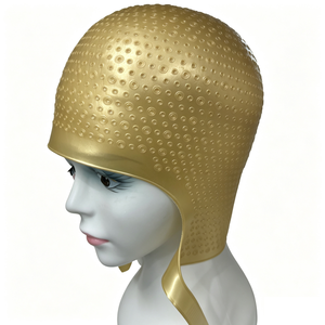 Casquette de coloration capillaire professionnelle réutilisable avec crochet, outils de salon de coiffure - Product Image 3