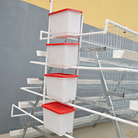 Nouvelles cages de type A pour poulets de chair et poules pondeuses, en acier galvanisé à chaud, pour 96-160 poulets, élevage avicole
