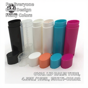 Envase Ovalado Blanco de 4.5ml y 15ml para Loción, Brillo Labial, Desodorante, Bálsamo Labial, con Tapa Deslizante y Giratoria, Recargable, 0.15oz y 0.5oz - Product Image 2