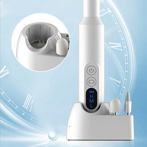 เครื่องทำเล็บมือเล็บเท้าไร้สาย35000 RPM,เครื่องเจียร์เล็บไฟฟ้าแบบพกพา