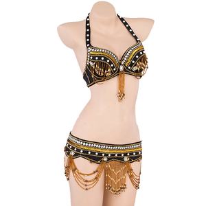 <strong>Belly</strong> <strong>Dance</strong> Costume for Women <strong>Tribal</strong> <strong>Belly</strong> <strong>Dance</strong> <strong>Bra</strong> and Belt Sexy Professional Dancing Suit Carnival <strong>Bra</strong> Belt - Product Image 2