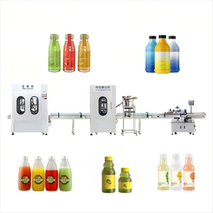 เครื่องบรรจุไวน์ วิสกี้ ซอส แยม เจล แชมพู น้ำบริสุทธิ์ แบบนิวเมติก ควบคุมด้วย PLC คุณภาพสูง พร้อมฝาปิดและติดฉลาก - Product Image 5