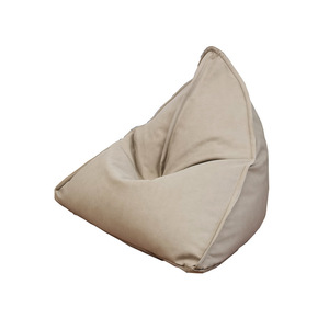 IStapromo Gifts Funda de Puf Triangular sin Relleno de Tela de Lino para Sofá, Silla o Puf para Sala de Estar y Dormitorio - Product Image 1