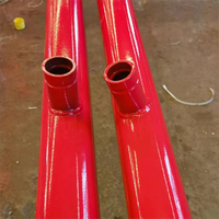 Tuyaux en acier pour système de protection incendie BAOLAI, couleur rouge, revêtement ASTM A795 SCH10 RAL3000 ERW/HFW, pour sprinklers anti-incendie, norme JIS
