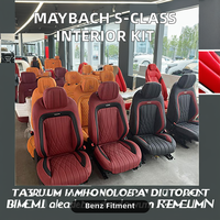 Kits de mise à niveau intérieur de classe S vente chaude cuir de luxe W221 W222 W223 Kit de conversion voitures Type Maybach de haute qualité
