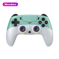 Manette sans fil LED CM-P501 2,4 GHz/filaire pour P5/Pro/Slim avec joystick à effet Hall, déclencheur, 9 couleurs de lumière RVB et double vibration