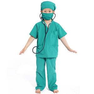 Costume de Performance <span class=keywords><strong>scolaire</strong></span> Halloween Cosplay Costume Plus jouet stéthoscope hôpital médecin enfant carrière uniforme Costume Halloween Costume - Product Image 3