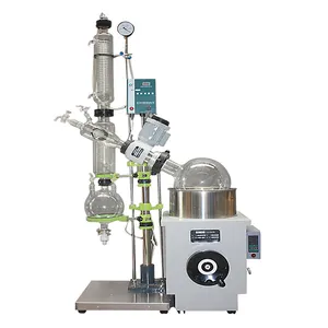 Factory price RE-301 rotary vacuum evaporator glass alcohol distillation equipment