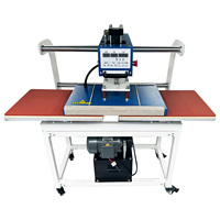 Máquina de Prensa de Calor Hidráulica de Doble Placa de 40x60cm (16"x24") de Venta Caliente con Control Digital para Sublimación