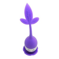 UJ-TI024  Passoire à thé en silicone en forme de Père Noël