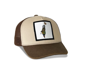 Casquettes Trucker en Coton Structuré à 5 Panneaux avec Écusson Frontal Marron – Qualité Supérieure, Bicolore, Populaire, Nouvelle Collection 2026 - Product Image 3