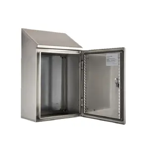 Gabinete de metal eléctrico a prueba de agua de acero inoxidable IP65 SUS304 SS316 caja de medidor eléctrico galvanizado