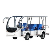 Autobús y Coche Eléctrico Turístico para 11/14 Personas, para Zonas Turísticas y Hoteles