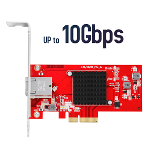 EDUP Thẻ Điều Khiển Mạng Gigabit Ethernet PCI-E 10Gb Bộ Chuyển Đổi LAN RJ45 10Gbps Bộ Chuyển Đổi PCI Express Thẻ Mạng Máy Chủ 10Gb - Product Image 2