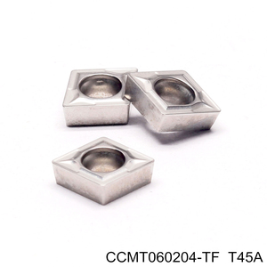 DL OEM CCMT060204 Plaquette en carbure de tungstène cémenté de forme rhombique à fixation par vis pour tour CNC Fabriqué au Sichuan - Product Image 4