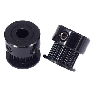 3D Accessori Per Stampanti 2GT Nero Cinghia di Distribuzione Puleggia GT2 6 millimetri di Larghezza 20 Denti 5mm/8 millimetri Bore formato Puleggia - Product Image 1