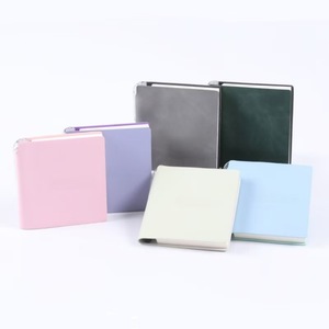 Libreta de Cuero PU Mini al por Mayor, <span class=keywords><strong>Diario</strong></span> de Bolsillo con Logotipo Personalizado y Cubierta de Color Pastel, <span class=keywords><strong>Diario</strong></span> Pequeño para Importadores - Product Image 1