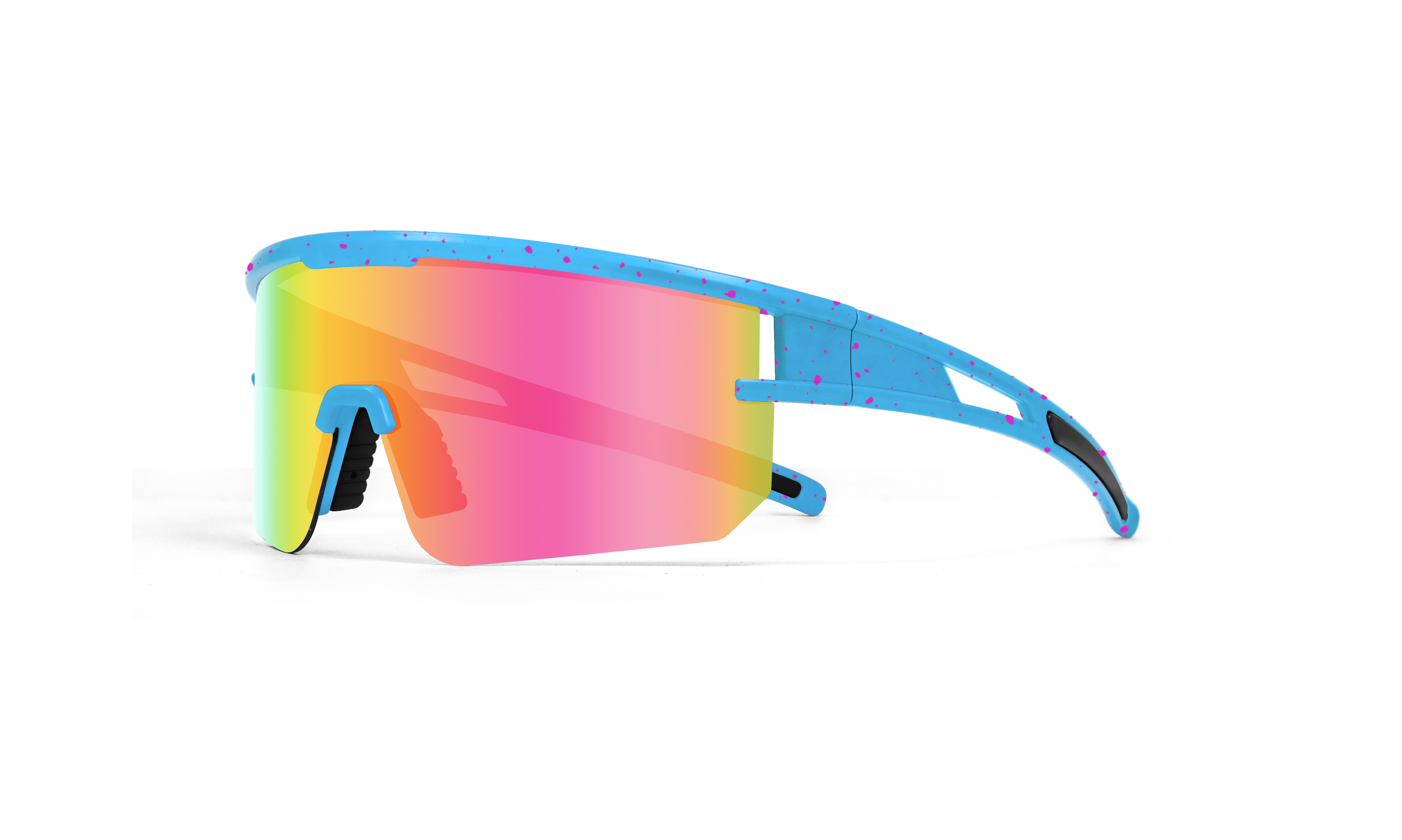 Light blue Pink Base full Pink