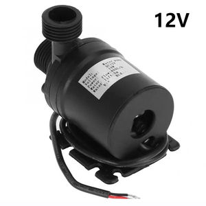 مضخة مياه فائقة الهدوء DC12V/24V بضغط عالٍ وقدرة رفع 5 أمتار ومعدل تدفق 800 لتر/ساعة، بمحرك عديم المسفرات غاطسة للري وأحواض السمك والبرك والنوافير - Product Image 4