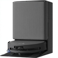T90 Pro Smart Robot Vacuum Cleaner Tanpa Cuci, Menyapu dan Mengepel, Navigasi Laser LDS, Untuk Hotel, Plastik