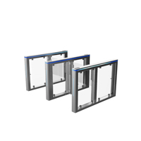 Lector de Tarjetas de Control de Acceso Electrónico con Reconocimiento Facial BISEN, Acero Inoxidable 304, Android 8, Seguridad Aeroportuaria, Puerta Corredera Abatible