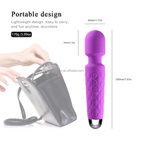 SacKnove Erwachsenen-Vibrator: Leistungsstarker USB-Mini-Vibrator für Vagina und Klitoris, Dildo-Massagegerät, AV-Stab-Vibrator, Sexspielzeug für Frauen
