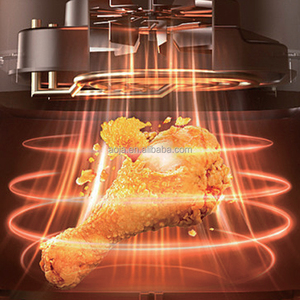 <span class=keywords><strong>Friteuse</strong></span> à air visuelle <span class=keywords><strong>XXL</strong></span> 8L avec écran tactile LCD couleur, <span class=keywords><strong>friteuse</strong></span> intelligente <span class=keywords><strong>sans</strong></span> <span class=keywords><strong>huile</strong></span> 1700W, 10 préréglages, vente directe usine, pour la maison - Product Image 5