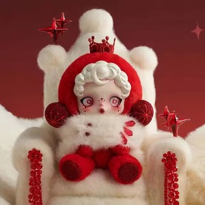 Figuras de Acción Originales de la Serie Winter Symphony de Skullpanda, Muñeca de Vinilo con Cara, Lindas Figuras de Canción de Nieve, Juguetes Colgantes, Regalo de Navidad - Product Image 4