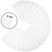 Vente en gros OEM personnalisé 1/4 1/6 1/8 pli jetable Airlaid papier à main invité serviette de table mouchoir