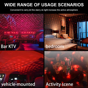 Lumières LED décoratives laser étoilées 12V USB pour toit de voiture, mini-lumière d'ambiance intérieure étanche, veilleuse, garantie 2 ans - Meilleures ventes - Product Image 5